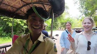 A typical day as a tour guide at Angkor Wat [upl. by Larimer515]