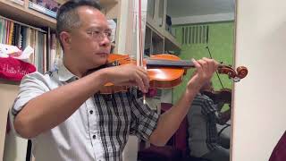 小提琴六級皇家試。ABRSM Violin Grade 6 A3 Siciliana and Allegro John Stanley Solo in A minor Op4 No1 [upl. by Anertac638]