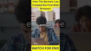 How Tim Berners Lee Created the First Web Browser facts history travel [upl. by Towland978]