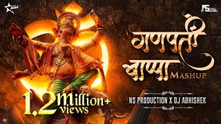 Ganpati Bappa Mashup  Ganpati DJ Song  New Ganpati Nonstop  NS Production  DJ Abhishek [upl. by Ekaterina]