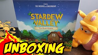 Stardew Valley The Board Game  Unboxing [upl. by Retxed]