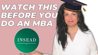 Is an MBA worth it INSEAD Grad shares her own experience [upl. by Eilime]