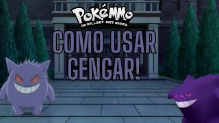 POKEMMO COMO USAR GENGAR O POKEMON SOMBRIO [upl. by Sucul]