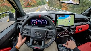 2024 Toyota Tacoma TRD Pro  65k Midsize Truck Morning Commute [upl. by Oiramad495]