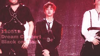 180512 드림콘서트 Black on Black  재민 focus [upl. by Schram]