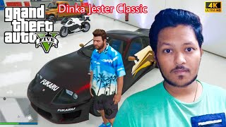 GTA 5 New Car Dinka Jester Classic Congratulations You won the podium vehicle Car Fukaru [upl. by Llewol]