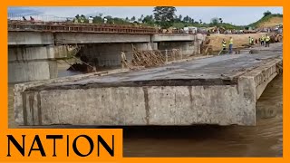 Floods Current situation at Mbogolo Bridge Kilifi [upl. by Peterus359]