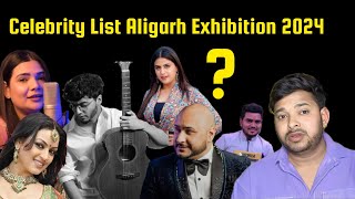 Aligarh Exhibition Celebrity list of Kohinoor Manch Schedule  journeys with Hk  Aligarh Numaish [upl. by Ozmo]