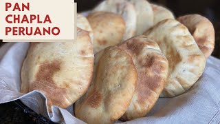 Receta Pan Chapla Peruano fácil y rápido Recetas Altoque [upl. by Papert]