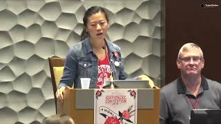 Democratic Socialist Convention Sensory Overload amp Gender Pronoun Controversy Vital Clip DSA 2019 [upl. by Joeann230]