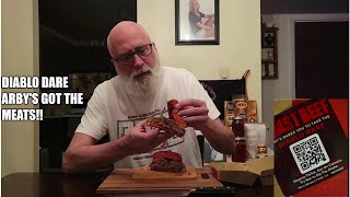 Arbys Dare Diablo Roast Beef Sandwich [upl. by Adelric]