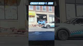 Pt1 on 75th￼￼ and Vincennes 2 teenagers crash into paradise Dollar and up WOW 😮 [upl. by Legnaleugim]