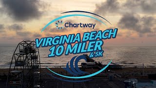 2024 Chartway Virginia Beach 10 Miler amp 5K [upl. by Surbeck]