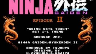 Tsu Ryu  Ninja Gaiden II  Going Gets Tough Arranged Ver [upl. by Aniar]