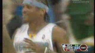 Allen Iverson Missed Pass NBA Bloopers [upl. by Greenfield459]