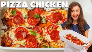 Pizza Chicken A Fun Twist on Your Favorite Comfort Food [upl. by Schlosser]