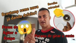 Brastemp nova com defeito O agitador parou de girar [upl. by Maure418]