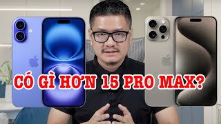 Tư vấn điện thoại iPhone 16 Plus có gì hơn iPhone 15 Pro Max [upl. by Aleekat816]