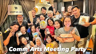 CommArts Meeting Party  ปาร์ตี้ พพาน บ้านฝน 25671012 [upl. by Esmerelda]