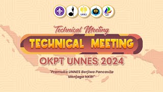 🔴  LIVE  Technical Meeting OKPT UNNES Tahun 2024 [upl. by Yim]