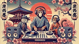 【 Shamisen Metal 】Shamisen 三味線 Instrument  Relaxing Music To Study With Monkey [upl. by Nnad954]