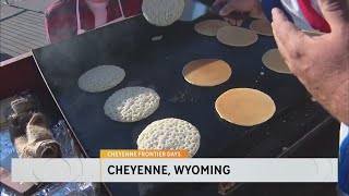 Cheyenne Frontier Days Pancake Breakfast steeped in tradition [upl. by Minardi]