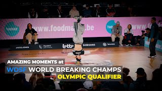 Amazing Moments 🏅 OLYMPIC QUALIFIER at WDSF World Championship Breaking 2023  stance 4k [upl. by Nho]