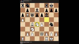 Magnus Carlsen 2839 vs Vincent Keymer 2717 chessgrandmaster chess magnuscarlsen chessboard [upl. by Jonathon]