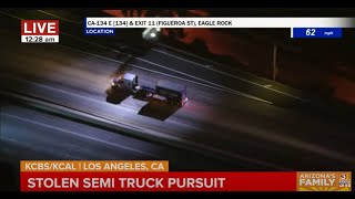 LIVE Police pursuit near Los Angeles PART 1 [upl. by Dew]