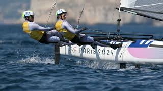 Olimpiadi Parigi Tita e Banti vincono loro nel Nacra 17 [upl. by O'Donovan]