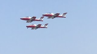 FULL RCAF Snowbirds performance at London SkyDrive 2024 [upl. by Nnylram903]