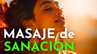 💚 SANA CUERPO MENTE y ALMA con AFIRMACIONES Sanadoras y Masaje Energético [upl. by Enalahs]