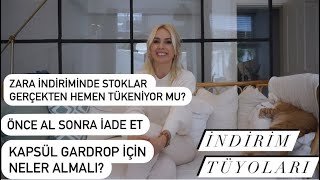 ZARA İNDİRİMİNİN İLK GÜNÜ STOKLAR NASIL HEMEN TÜKENİYORİNDİRİMDE NELER ALMALISOHBETLİ VİDEO [upl. by Ylesara]