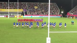 シヴァタウ SIVA TAU 2019RWC ラグビーワールドカップ サモア代表 ウォークライ Samoa [upl. by Legna]