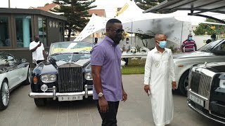 exclusive SARKODIE TOURS DR OSEI KWAME DESPITES MANSION [upl. by Yrad]