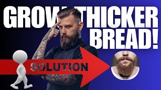 How to Grow a Thicker Beard FAST  Beard Growth HACKS [upl. by Lesde]