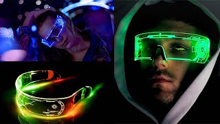 Futura™ Luminous Futuristic Multicolor LED Glasses [upl. by Eeliah]