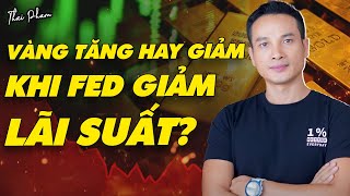 VÀNG HẬU FED HẠ LÃI SUẤT SẼ NHƯ THẾ NÀO LIỆU TĂNG HAY GIẢM [upl. by Etteoj]