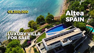 Stylish villa for sale in Zona de Mascarat Altea Spain  Villas in Spain with sea views [upl. by Peppy]