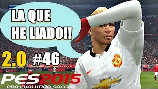 PES 2015 Become a Legend  BRAD AMA A FALCAO Y AL UNITED  20  46 [upl. by Rosemary]