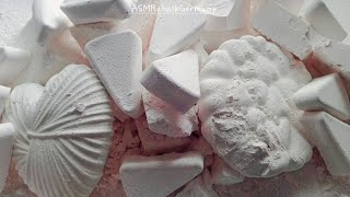 Crunchy Powdery plain white Reforms ASMR Gym chalk Crushing Video  Oddly Satisfying [upl. by Nerradal]