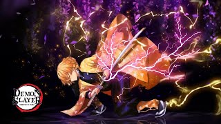 Thunder Breathing First Form Thunderclap and Flash Godlike Speed [upl. by Clarise]