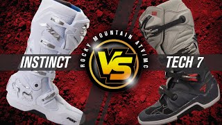 Fox Racing Instinct vs Alpinestars Tech 7  Which Motocross Boot is Best For You [upl. by Phaidra595]