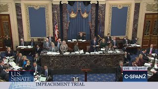 US Senate Impeachment Trial Day 2 [upl. by Eenram]