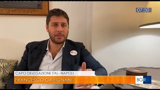 Carignani a Buongiorno Regione sui Luoghi del Cuore FAI [upl. by Eatnoled244]