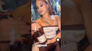 cardib complementing her sister Hennessy as she dressed as ‘Hennessy’ for Halloween 2024🤭explore [upl. by Ajar]