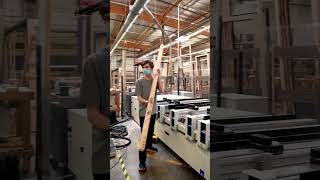 Factory tour of custom patio doors home patiodoors manufacturing factorytour woodworking [upl. by Lashondra]