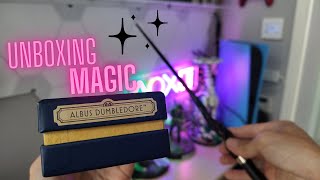 ALBUS DUMBLEDORE Wand FANTASTIC BEASTS Unboxing [upl. by Juana728]