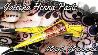 Golecha Fast Henna Cones Review  Best Henna Cones  Be you and beauty [upl. by Sairacaz]