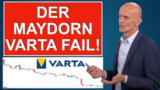 Der tiefe FALL von VARTA und MAYDORN [upl. by Hsital]